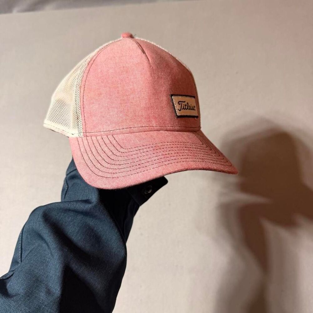 Titleist Women's Pink and Red Hat